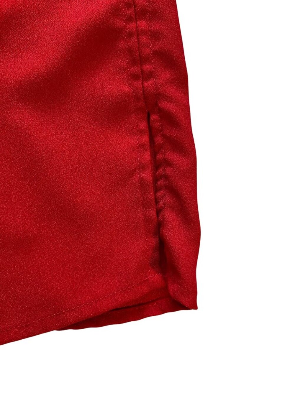 Liz Claiborne Women's XXL Red Sleeveless Blouse Ruffle Front Career Office - Picture 8 of 9